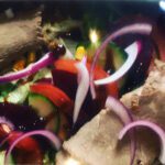 Beef Garden Salad Box with a Chilli & Horseradish Dressing